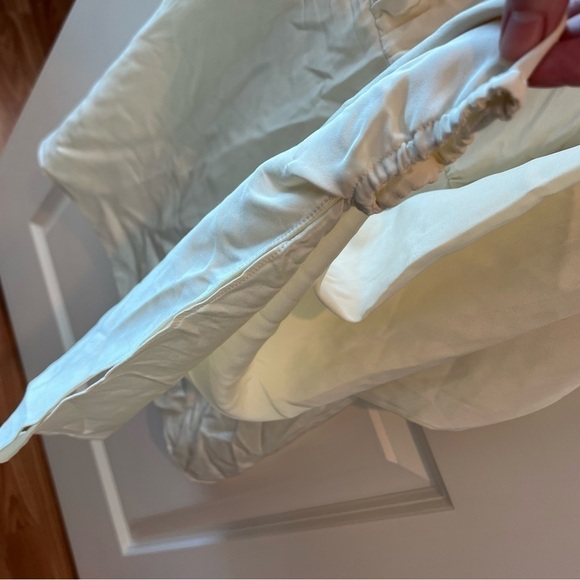 Alexis Wesley One-Shoulder Silk Mini Dress  Cream - Picture 3 of 16